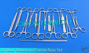 Confezione Kit Spay Canino Veterinario 20 Pezzi Cane Chirurgico DS-867 - Foto 1 di 3