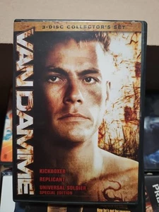 Van Damme Collector's Set (DVD) Kickboxer/ Replicant/ Universal Soldier - Picture 1 of 2
