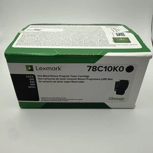 Lexmark 78C10K0 Tonerkassette Schwarz Original CS420 CX420 CS520 CX520 - Bild 1 von 6