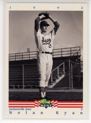 1992 Classic Best #1 Nolan Ryan Jacksonville Suns - Image 1 of 2