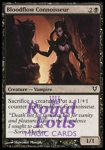 Bloodflow Connoisseur 2x FOIL AVR MTG Avacyn Restored Common MINT black - Picture 1 of 1