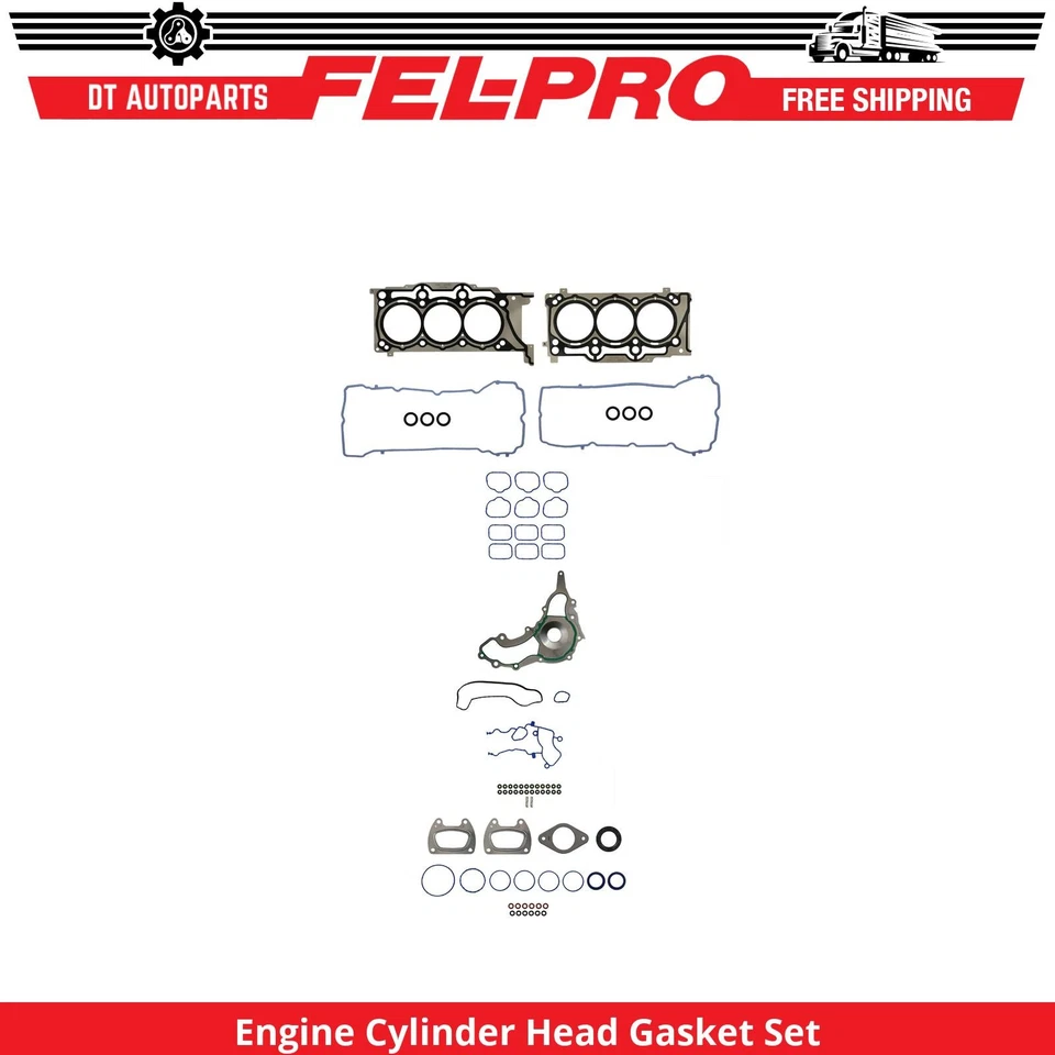For 2011-2016 Chrysler Town  Country Engine Cylinder Head Gasket Set Fel-Pr - Image 1 of 1