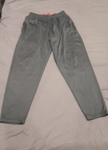 Nike Jogginghose Herren LT Tapered grau rot Swoosh Gummibund Bündchen sportlich - Bild 1 von 8
