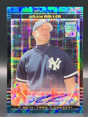 2002 Bowman Chrome #401 Adam Roller Rookie Auto X-Fractor - New York Yankees - Image 1 of 2