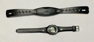 Omron Heart Rate Monitor Model HR-100C w/ Chest Strap - Picture 1 of 18
