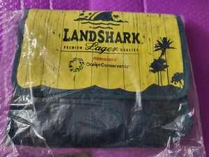 Landshark Lager Insulated Cooler Bag Yellow & Teal 12-Pack Capacity - Picture 1 of 2