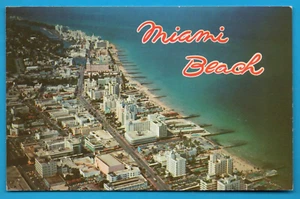 USA Florida Miami Beach FP cartolina vintage postcard postkarte MA1816 - Imagen 1 de 2