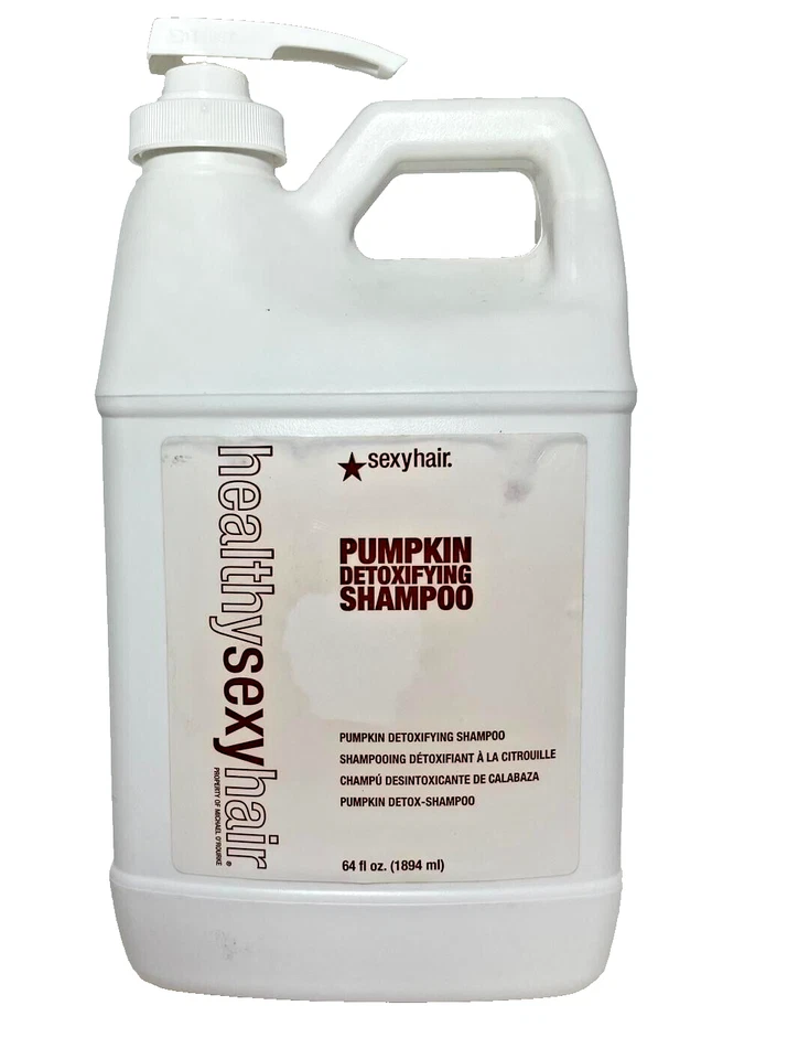 Healthy Sexy Hair PUMPKIN Detoxifying Shampoo 64 oz (485) - Image 1 of 1