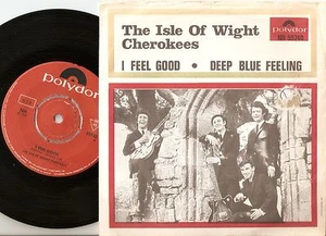 THE ISLE OF WIGHT CHEROKEES FEEL BLUE FEELING SWEDISH 45+PS 1967 MOD FREAKBEAT  - Bild 1 von 4