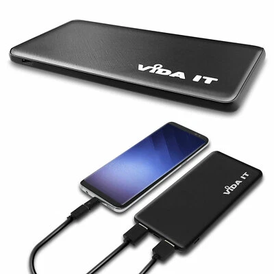 PowerBank Veloce Carica Batteria Portatile Esterna + Adattatori per iPhone/USB-C - Immagine 1 di 4