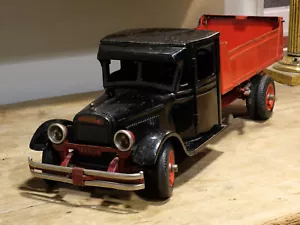 Buddy L Junior Line Type I Dump Truck 1931 Pressed Steel - Picture 1 of 20