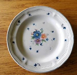 Provincial Bouquet NEWCOR Stoneware Small Plate 1987 Excellent Condition 7 3/4" - Picture 1 of 3