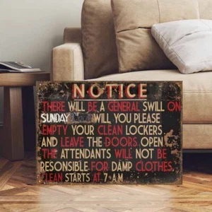 Letrero de minería de carbón estilo vintage NCB - Imagen 1 de 3