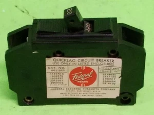 Disyuntor Quicklag Federal Pacific Noark (FPE) NQ11020 1P 20A 120V tipo NQ - Imagen 1 de 7