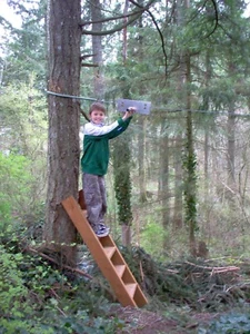 150' Zip Line Kit, Trolley, Cable Ride, High Quality Zipline, Made in USA! - Picture 1 of 11