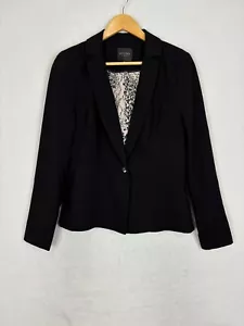 Portmans Status Womens Jacket Size 12 Viscose Single Breasted Formal Blazer - Picture 1 of 10
