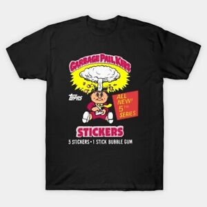 Retro Garbage Pail Kids Movie T-Shirt Cabbage Patch Cartoon Design Vintage