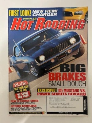 June 2005 Popular Hot Rodding Magazine DRAG RACING - FREE Shipping - Image 1 of 2