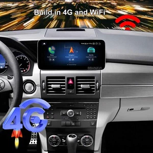 Android13 Pantalla 10.25 pulgadas Coche Multimedia GPS Carplay Mercedes Benz GLK 2009-2012 - Imagen 1 de 8