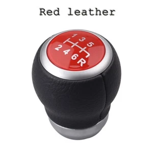 6R Red Gear Shift Knob For Subaru Outback Legacy Forester Impreza STI - Foto 1 di 5