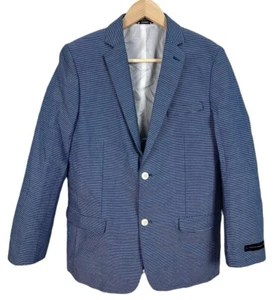 NWT Boy’s Tommy Hilfiger Legacy Blazer Suit Jacket Size 20 Striped Lined Dressy - Picture 1 of 11