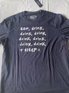 Original Penguin Shirt Womens Large Blue Logo Casual Tee By Munsingwear Graphic - Picture 1 of 7