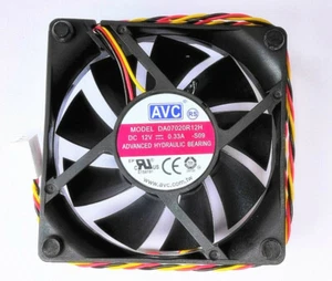 1PCS NEW AVC DA07020R12H 70*70*20MM 7020 DC12V 0.33A 3-Pin Chassis Cooling Fan - Picture 1 of 4