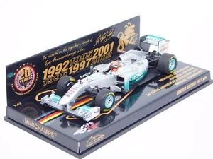 Michael Schumacher Mercedes GP SPA GP 20 YEARS ANNIVERSARY 2011 Minichamps 1:43 - Bild 1 von 4