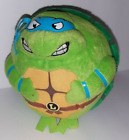 TY Beanie Ballz Ninja Turtles Leonardo 8" Blue Plush Stuffed Toy Animal TMNT