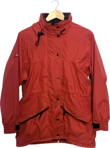 Vintage rote wasserdichte Vanderbilt Jacke. UK 10-12 - Bild 1 von 10