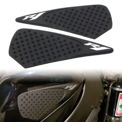 Tank Traction Side Pad Gas Fuel Knee Grip Decals For Yamaha YZF R1 2004-2006 US - Image 1 of 4