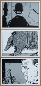 3 rares cartes postale de Jacques TARDI Futuropolis 1982 - Picture 1 of 2