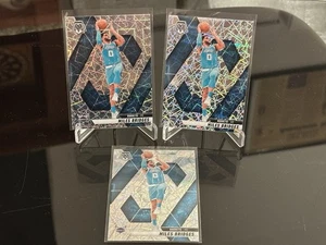 2024-25 Panini Mosaic #67 Miles Bridges Hobby Premium Lazer Prizm Lot (3) - Picture 1 of 4
