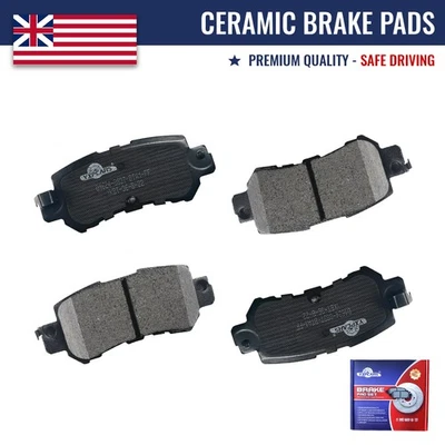 Rear Ceramic Brake Pads for Mazda 2016 - 2018 CX-3 2013 - 2015 CX-5 - Image 1 of 4