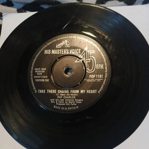 Ray Charles – Take These Chains From My Heart - 1963 Vinyl 7" Single - POP 1161 - Picture 1 of 2