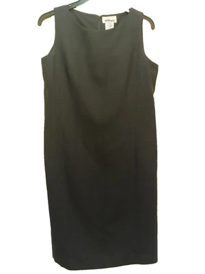 Worthington black sleeveless sheath dress, classic, classy, minimalistic,12 tall - Image 1 of 4