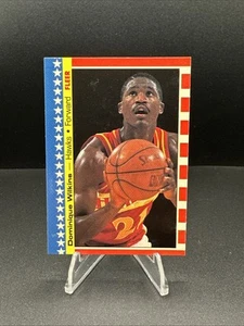 1987-88 Fleer Stickers DOMINIQUE WILKINS #7 Atlanta Hawks HOF - Picture 1 of 2