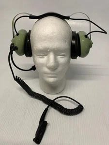 David Clark Behind-The-Head Aviation Headset Model H6740-51 FREE SHIPPING - Picture 1 of 10