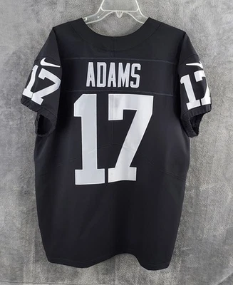 NWT Nike Raiders #17 Davonte Adams NFL Elite Jersey On Field Size:48 $335.00 - Image 1 of 4