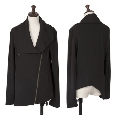 Женщин Helmut Lang вискоза эластичной Moto Rider мотоцикла ассиметричный куртка XS P - Изображение 1 из 4