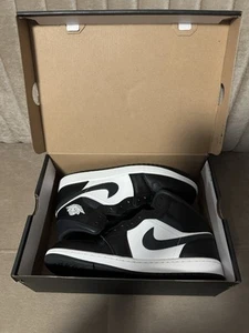 🔥 Nuevo Nike Air Jordan 1 Mid Negro Off Noir DQ8426-010 Para hombres Talla 11 - Imagen 1 de 10