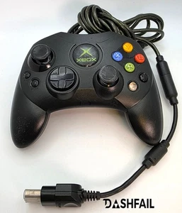 Microsoft Xbox Controller S - Black - With Breakaway Cable - Tested - Picture 1 of 2