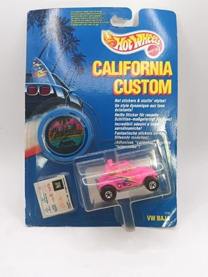 Hot Wheels California Custom VW Baja 1990 Mattel Malaysia Vintage Die-Cast Car - Bild 1 von 4