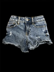 Wonder Nation Girls Size 6 denim shorts - Picture 1 of 3