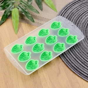 4 pièces moules à glace en silicone sûr 12 treillis en forme de raisin plateaux à glaçons fruits - Photo 1/12