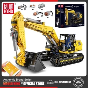 MK 13112 Excavator Building Blocks Brick Set RC Construction Truck 1830+ Pieces - Picture 1 of 11