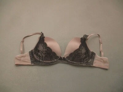 Sujetador Demi 36B INTIMISSIMI Mujer Beige Encaje Forrado Con Aros Cierre Trasero 10D Foto 1 de 4