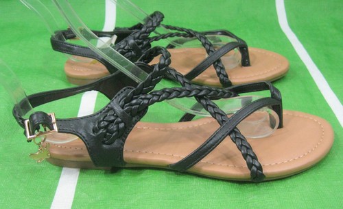 ADIDAS Sandali gladiatore donna NUOVI estivi neri moda misura 7 5