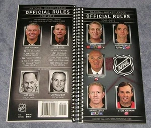 NATIONAL HOCKEY LEAGUE ~ NHL ~ 2009 - 2010 OFFICIAL RULES - Bild 1 von 2
