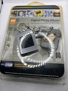 New Innovage 8mb USB Rechargeable Digital Photo Album with  Keychain Sealed - Picture 1 of 2